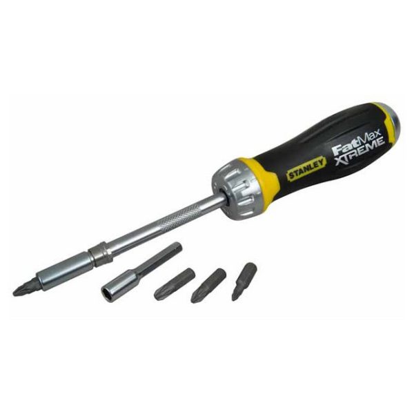 Ratelschroevendraaierset Stanley Fatmax Xtreme Multi-Bit 10 bits | 0-69-214-0