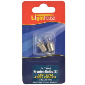 Lampje krypton Lighthouse 2 stuks 4.8v (T996)-9248