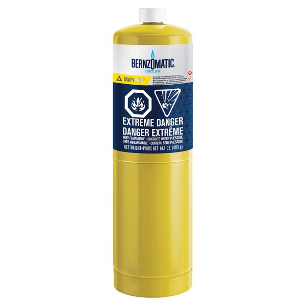 Gasfles Bernzomatic MAP-Pro™ gas 400 gram-0