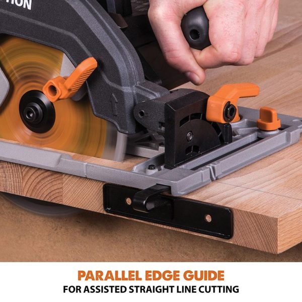 Evolution Rage R185CCSX cirkelzaag 185mm metaal/alu/hout incl. 102cm geleiderails | R185CCSX - Afbeelding 9